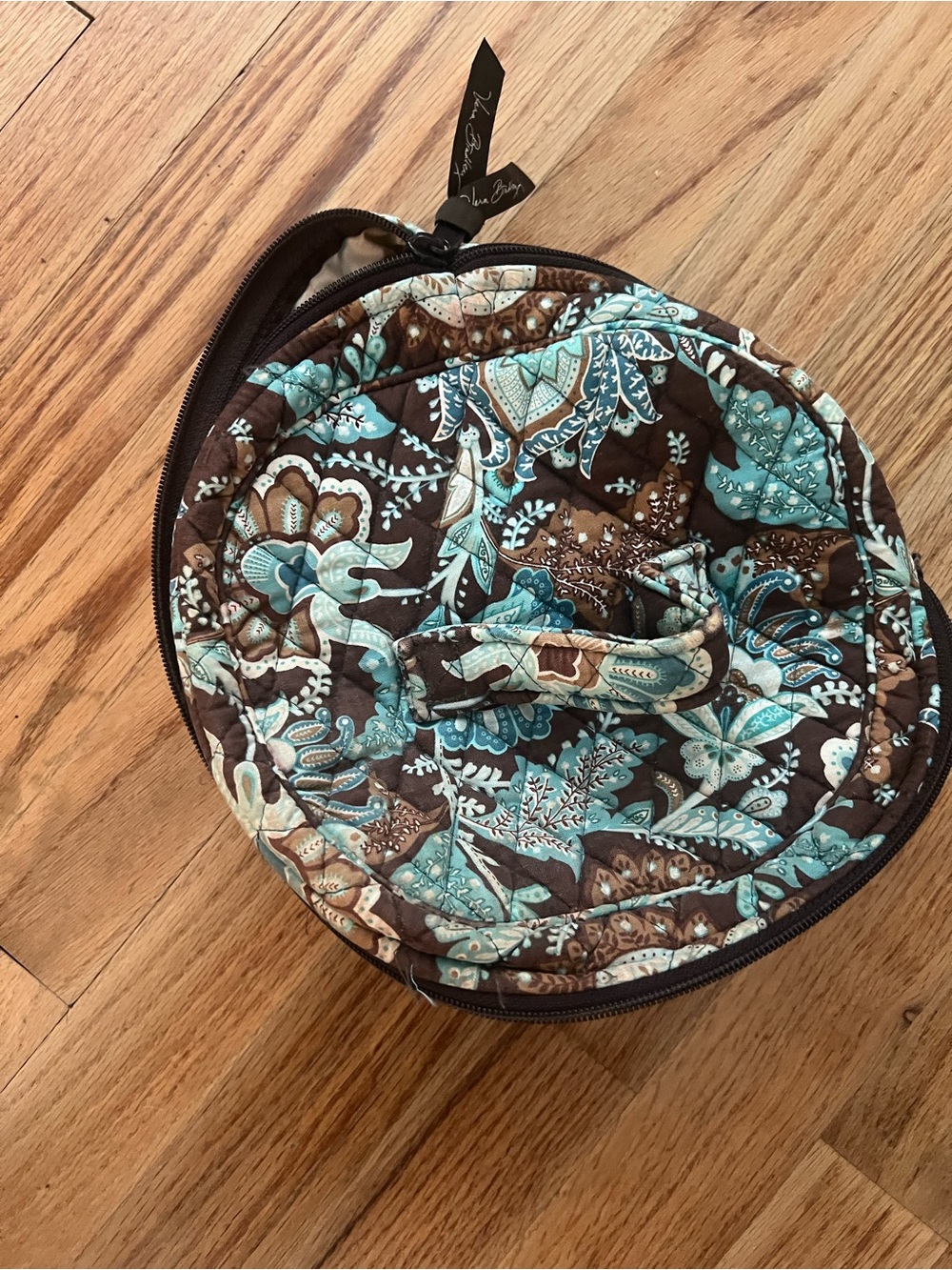 Vera Bradley Java Blue travel lot 5 piece set - Picture 6 of 15
